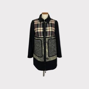 I’M Isola Marras Patchwork Wool Coat